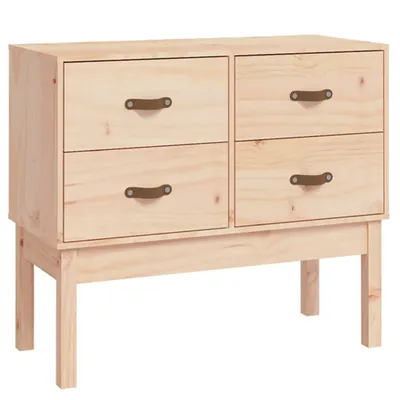 Image de Armoire à consoles 90x40x78 cm pin massif