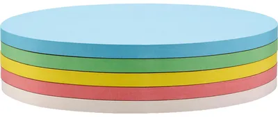 Obrázek produktu pro Magnetoplan 111151990, Modrá, Zelená, Růžová, Bílá, Žlutá, 190 mm, 110 mm, 250 kusů