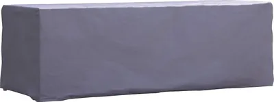 Image de Housse de protection résistante aux intempéries pour meubles de jardin - Imperméable - 1 pièce - Gris - 245 x 150 x 95 cm