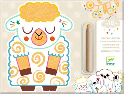 Imagen del producto de Juego de dibujo Amigos del patio, Djeco