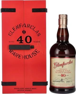 Produktbild von Glenfarclas 40 Years Old Highland Single Malt Scotch Whisky 43 % 0,70 lt.