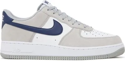 Produktbild von Nike Air Force 1 Low '07 Light Smoke Grey Midnight Navy - EU: 45