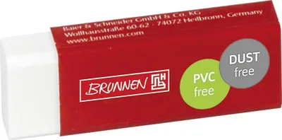 Zdjęcie produktu dla 24XBRUNNEN 1029969 Radiergummi weiß