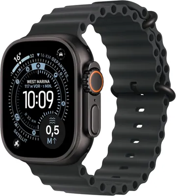 Produktbild von Apple Watch Ultra 3 GPS Cellular 49 mm Smartwatch mit Titan Gehäuse für Fitness Abenteuer Training Outdoor Aktivitäten