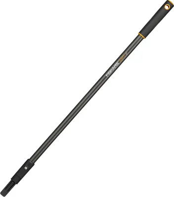 A Fiskars QuikFit Stiel Graphit, 84 cm, shown against a white background.