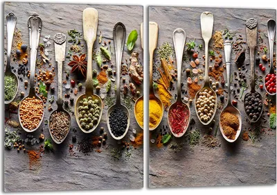 Produktbild von Herdabdeckplatten Set 2x40x52 cm Glaskeramikkochfeld Abdeckung Glas Spritzschutz, Schiefer Küche