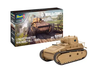 Obrázek produktu pro Revell Leichttraktor Rheinmetall 1930 "World of Tanks" 1:35