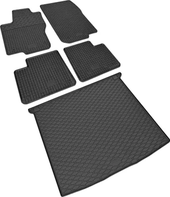Produktbild von Passgenaue Gummifußmatten und Laderaumwanne von Z4L passend Mercedes GLE ab 2015 bis 2019