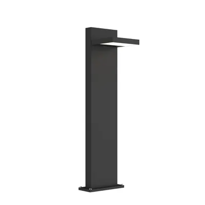 Produktbild von Lucande LED-Pollerleuchte Silvan, 65 cm, anthrazit, Metall