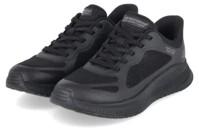 Produktbild von Skechers Damen Slip-ins Sneaker BOBS SQUAD 4 Schwarz Textil & Synthetik Größe: 391/2