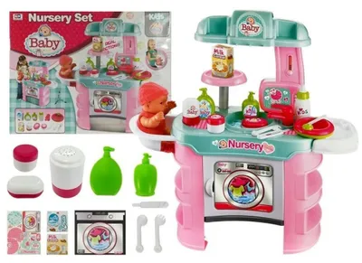 Produktbild von Lean Baby Care Set Tisch Waschmaschine Zubehör