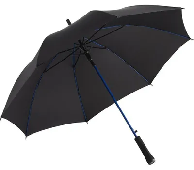 Produktbild von Fare - "Colourline" Stockschirm LT4571 (Einheitsgröße) (Schwarz/Euroblau)