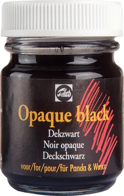 Produktbild von Royal Talens Royal Talens Wasco Opaque Black 50 ml