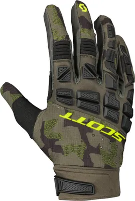 Produktbild von Scott X-Plore Pro Motocross Handschuhe, camouflage/gelb, M