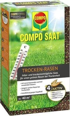 Obrázok produktu pre COMPO 23364 COMPO SAAT Trávnik na suché miesta, 1 kg na 40 m²