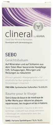Produktbild von Ahava Clineral SEBO Facial Balm Cream - Approved Sor Sensitive Skin