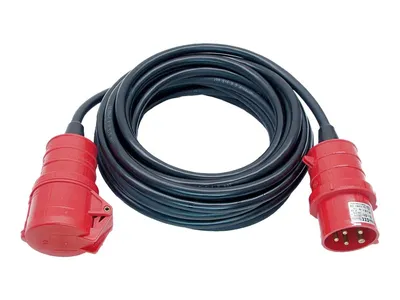 Produktbild von Brennenstuhl CEE Verlängerungsleitung IP44 10m schwarz H07RN-F 5G4,0 5-polig, 1167970