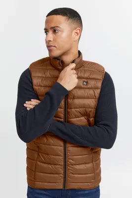 Produktbild von BLEND BHRomsey Herren Weste Steppweste Outdoor Weste mit Stehkragen