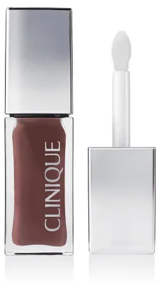 Produktbild von Clinique Pop Lip + Cheek Oil, Braun, 7 ml, Frauen, Nude Honey, Flasche, Flüssigkeit