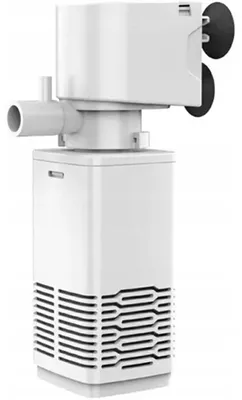 Immagine prodotto di Filtro acquario interno a spugna 400 l h 4W per acquario piccolo 20 40 litri, aeratore con ventose, bianco