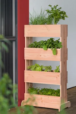 Produktbild von Hochbeet Vertikalbeet ohne Einsatz 69x40x130 cm Douglasie