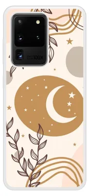 Image de 1001Coques - Coque renforcée compatible avec Samsung Galaxy S20 Ultra - Design lunaison - TPU + dos métal sublimé antichoc