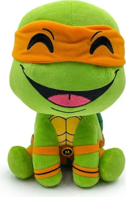 Produktbild von Teenage Mutant Ninja Turtles Plüschfigur Michalangelo 22 cm