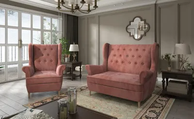 Produktbild von Chesterfield Couch Polster 2+1 Sitzer Polstermöbel Sofagarnitur Couchen Sofas