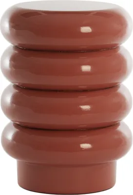Produktbild von Light & Living - MIROGI Beistelltisch - Ø30x40cm - Rot