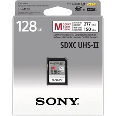 Produktbild von Sony SDXC M Tough series 128GB UHS-II Class 10 U3 V60