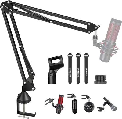 Produktbild von Aokeo -Mikrofonstand, Stand Blue Yeti Snowball, Broadcast Studio -Programmaufnahme