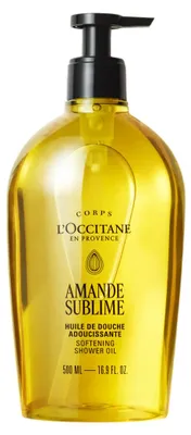 Zdjęcie produktu dla L'Occitane Almond Sublime, Olejek pod prysznic, 500 ml, Dorośli, Kobiety, Ciało, Skóra uniwersalna