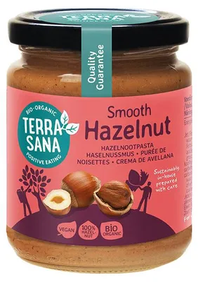 Productafbeelding van TerraSana Hazelnootpasta  (250 gr)
