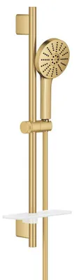 Immagine prodotto di GROHE - Set doccia a 3 getti (Pioggia, Getto rivitalizzante, Booster) - Finitura Cool Sunrise spazzolata - Codice prodotto: 134866GN01