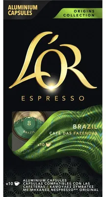 Immagine prodotto di Caffè L'OR Espresso Brazil 10 capsule