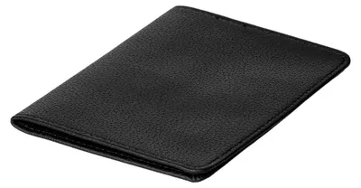 Imagen del producto de Organizador elegante con apariencia de cuero: la carpeta de documentos negra