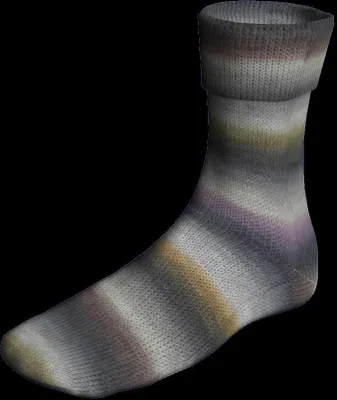 Produktbild von Lang Yarns - Super Soxx Silk Color 4-fach 0463 braun