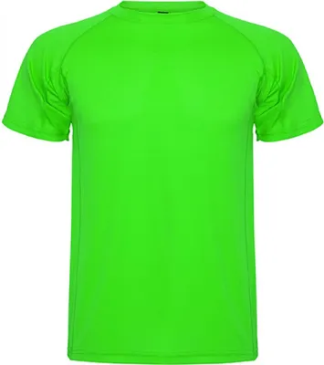 Produktbild von Roly CA0425 | Herren Montecarlo T-Shirt, Piqué - Farbe: Lime Green 225 - Größe: L