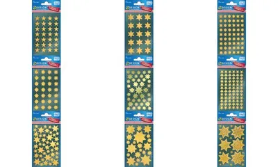 Produktbild von Avery 52802, Gold, Permanent, 76 x 120 mm, Papier, Glanz, 54 Stück(e)