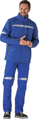 Produktbild von Planam Winterjacke DuraWork Gr. L kornblau/schwarz