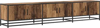 Obrázok produktu pre vidaXL TV skrinka, 210 x 35 x 41 cm, recyklované drevo, drevotrieska
