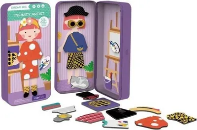 Zdjęcie produktu dla Magnetyczne puzzle Artysta dla dzieci