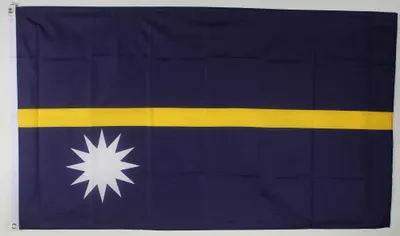 Produktbild von Flagge Fahne : Nauru Nationalflagge Nationalfahne