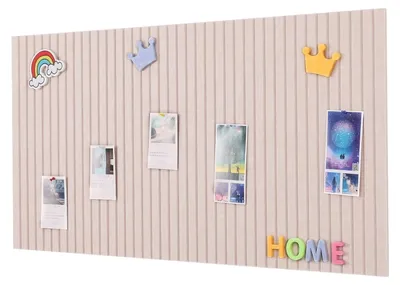 Produktbild von Selbstklebende Filz-Pinnwand 90 x 60 cm, modulare Filzwand als Pinnwand, Fotowand und Memoboard für Büro, Kinderzimmer und Zuhause