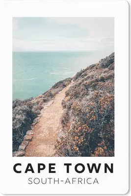Produktbild von MuchoWow® Mauspad Mousepad Südafrika - Straße - Natur - Meer 18x27 cm - Mousepads - Maus Mat - Pad - Mausunterlage