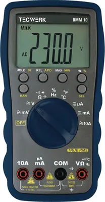 Obrázek produktu pro Multimetr DMM 10 0-600 V AC/DC TRUE RMS