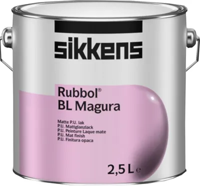 A can of Sikkens Rubbol BL Magura paint.