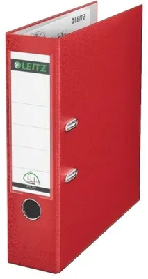 Produktbild von Zakladač pákový Leitz 180° 8cm červený