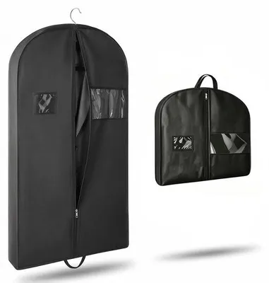 Produktbild von Famanu Kleidersack für Reisen – kostümfreundlich mit atmungsaktivem Material, schwarz
