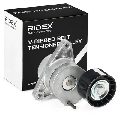 Produktbild von RIDEX 310T0368 Spannrolle Keilrippenriemen für OPEL Vivaro A Kastenwagen (X83) Vivaro A Combi (X83) für RENAULT TRAFIC II Kasten (FL) MASTER II Kasten